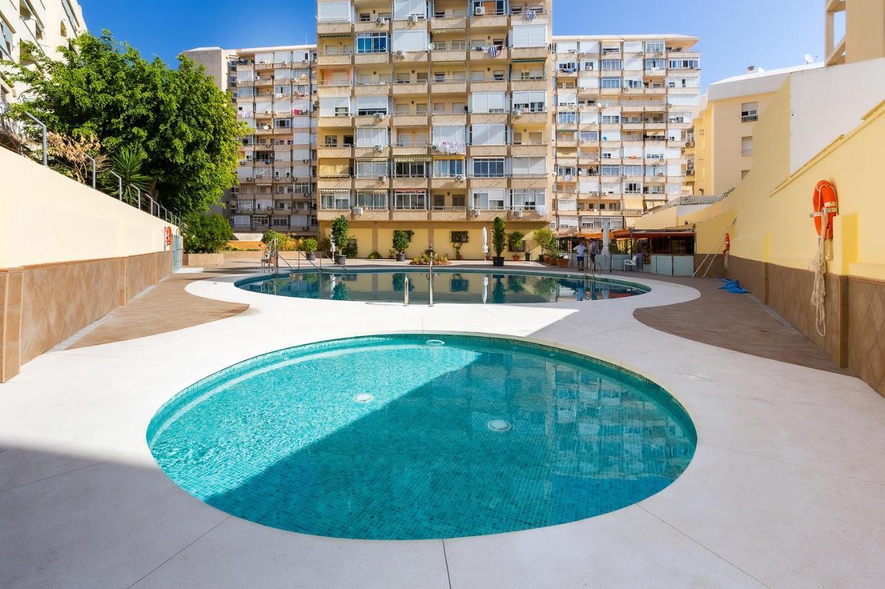 Ver853 - Estudio Con Terraza Vistas Al Mar, Piscina, Playa, Centro Torremolinos Esterno foto