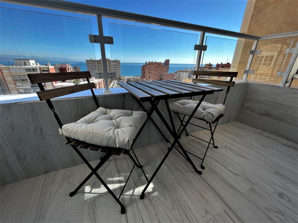 Ver853 - Estudio Con Terraza Vistas Al Mar, Piscina, Playa, Centro Torremolinos Esterno foto