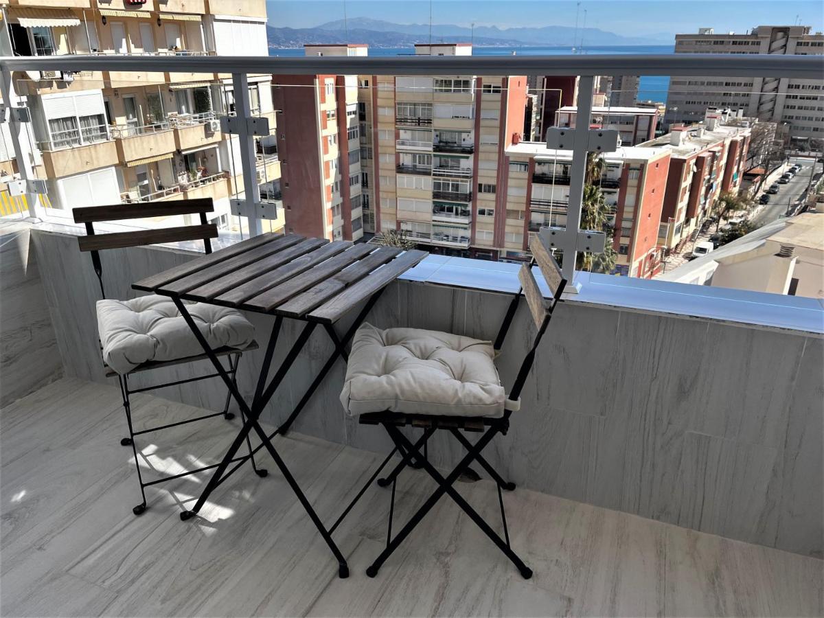 Ver853 - Estudio Con Terraza Vistas Al Mar, Piscina, Playa, Centro Torremolinos Esterno foto